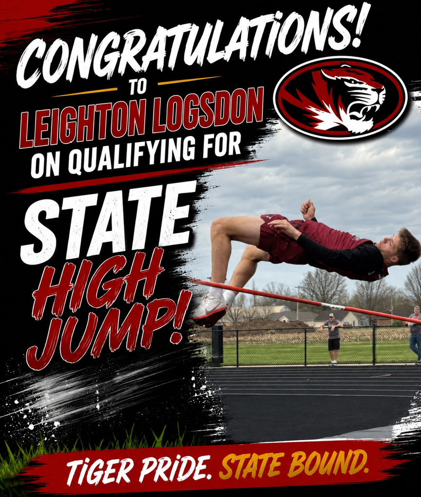Leighton Logsdon qualifies for State High Jump