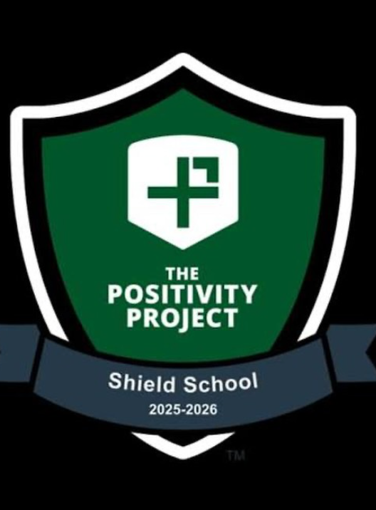 The Positivity Project Shield School Emblem
