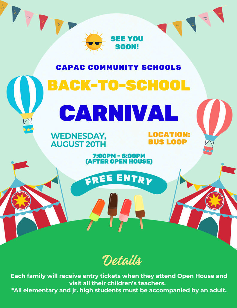Back to School Carnival Graphic