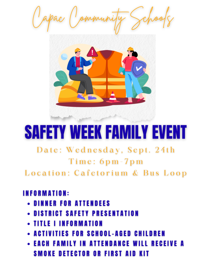 Safety week flyer