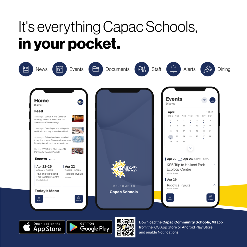 Graphic for Capac Community Schools App