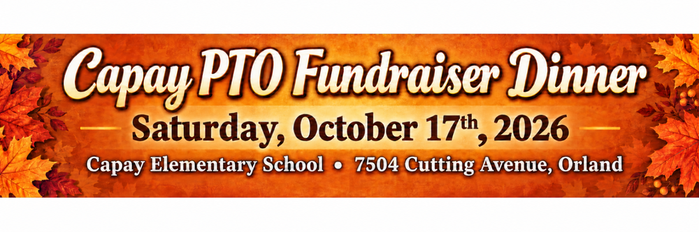 Capay PTO Fundraiser Dinner