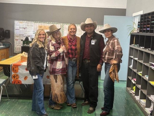 Halloween office staff 