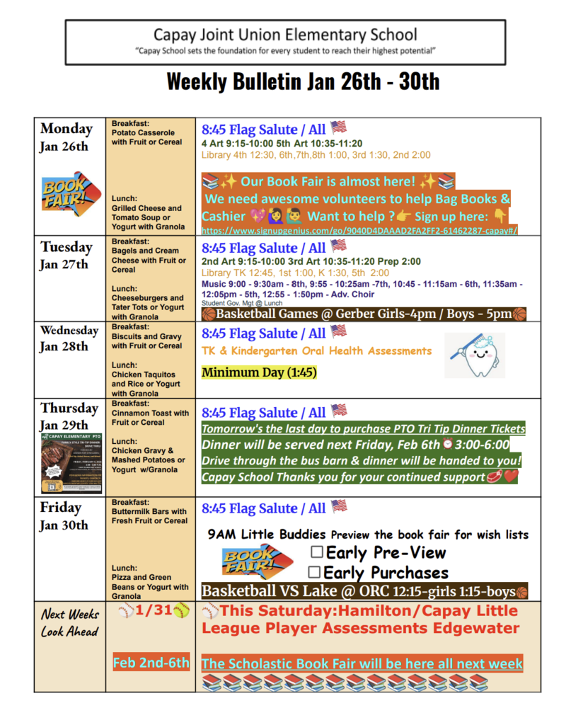 Weekly Bulletin