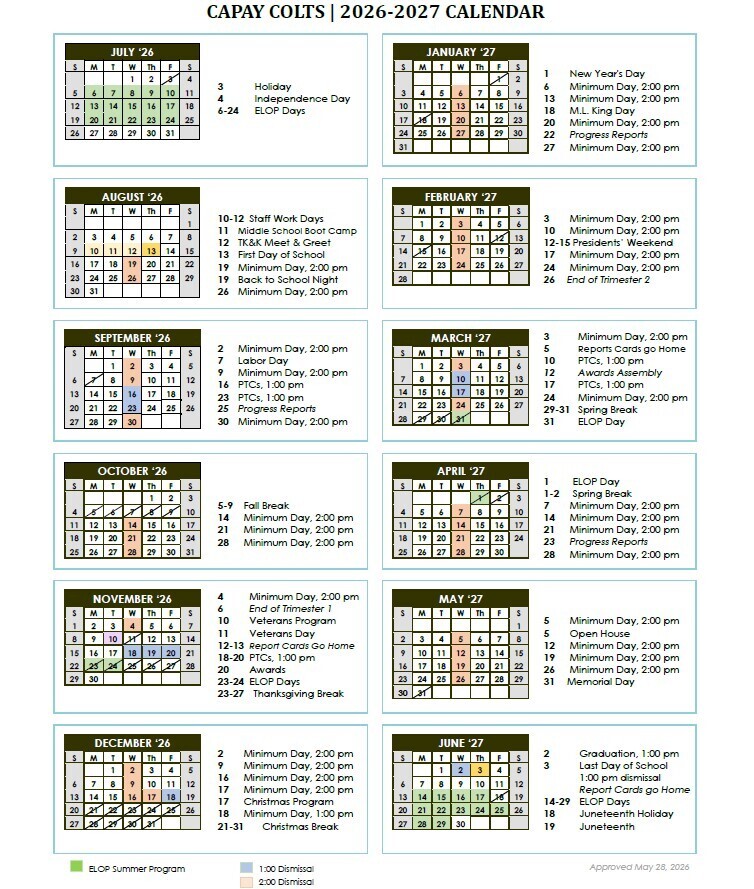 Calendar