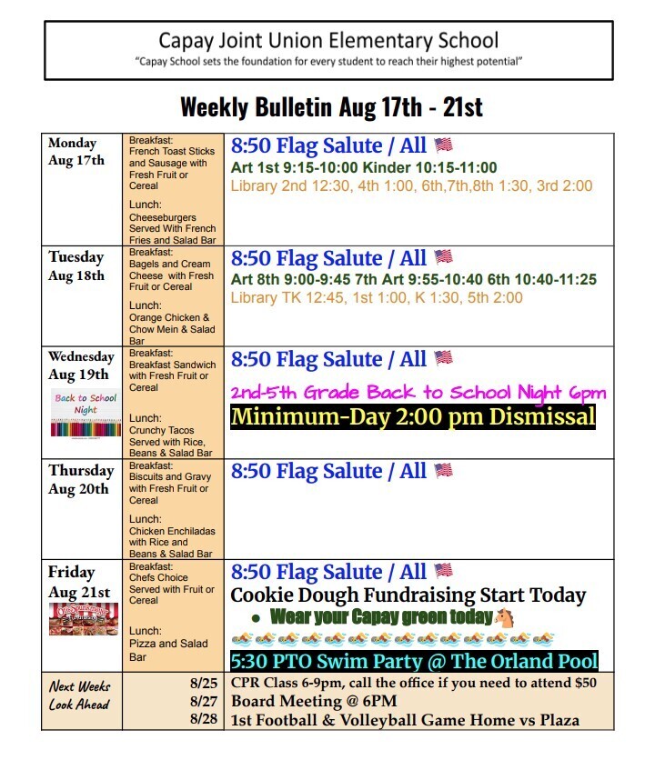 Weekly Bulletin