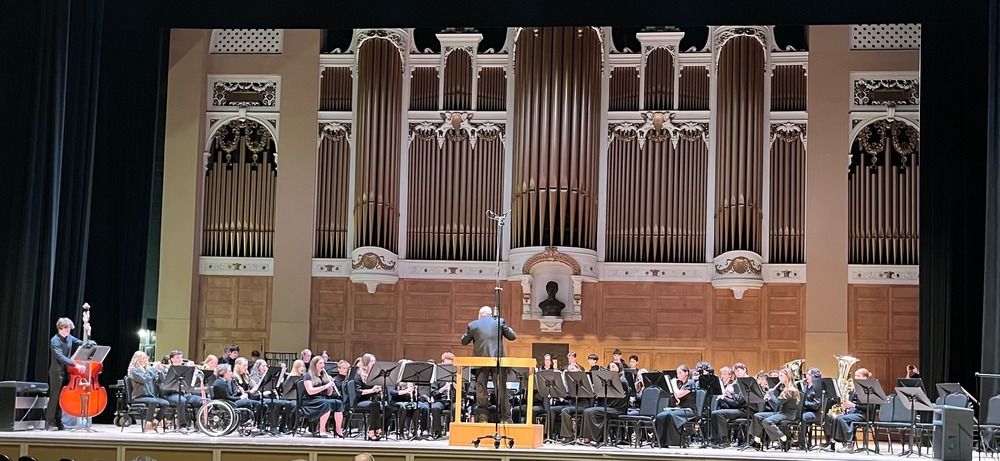 cehs concert band at Merrill