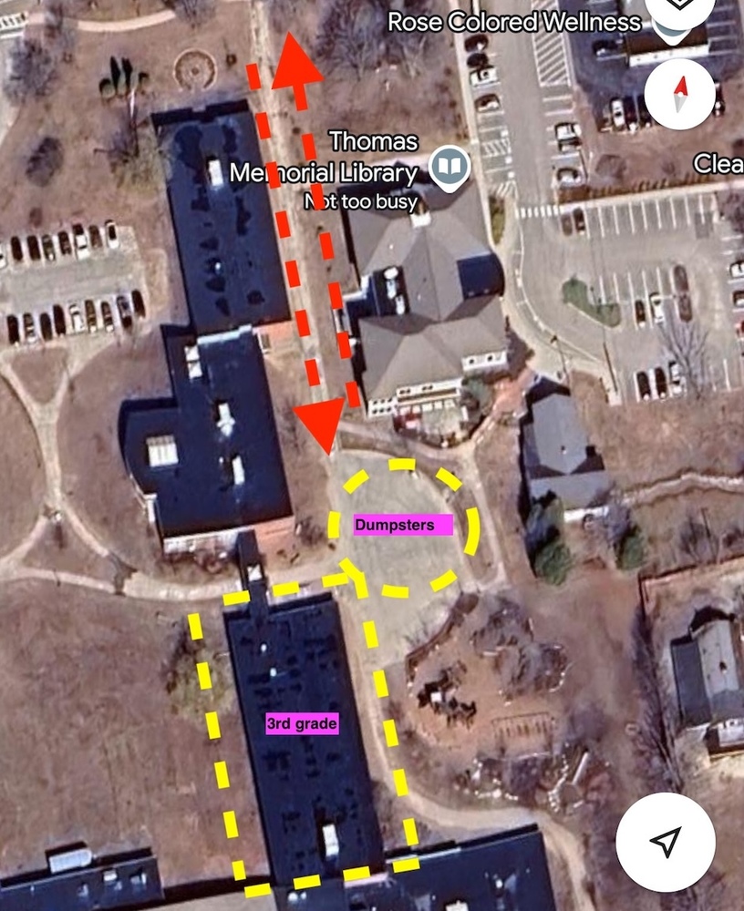 Pond Cove work zone Nov 2025