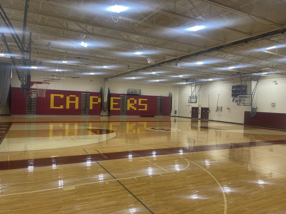 CEHS gym floor July 25