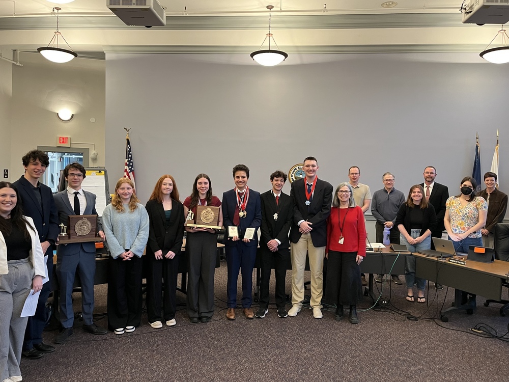 speech & debate team at sb mtg march 2026