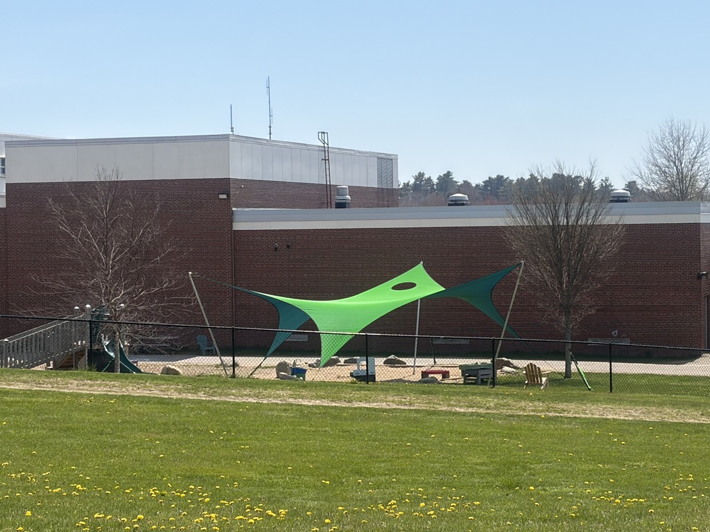 prek playground sun shades up may 2026