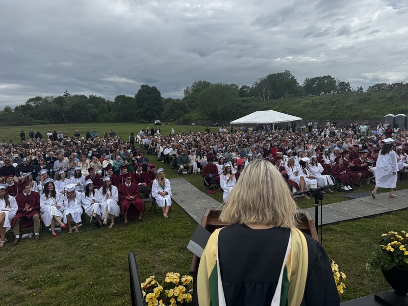 2026 graduation stage view