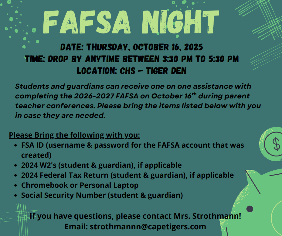 FAFSA announcement