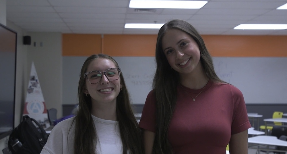 Heidi Hellwege and Eliza Criblez