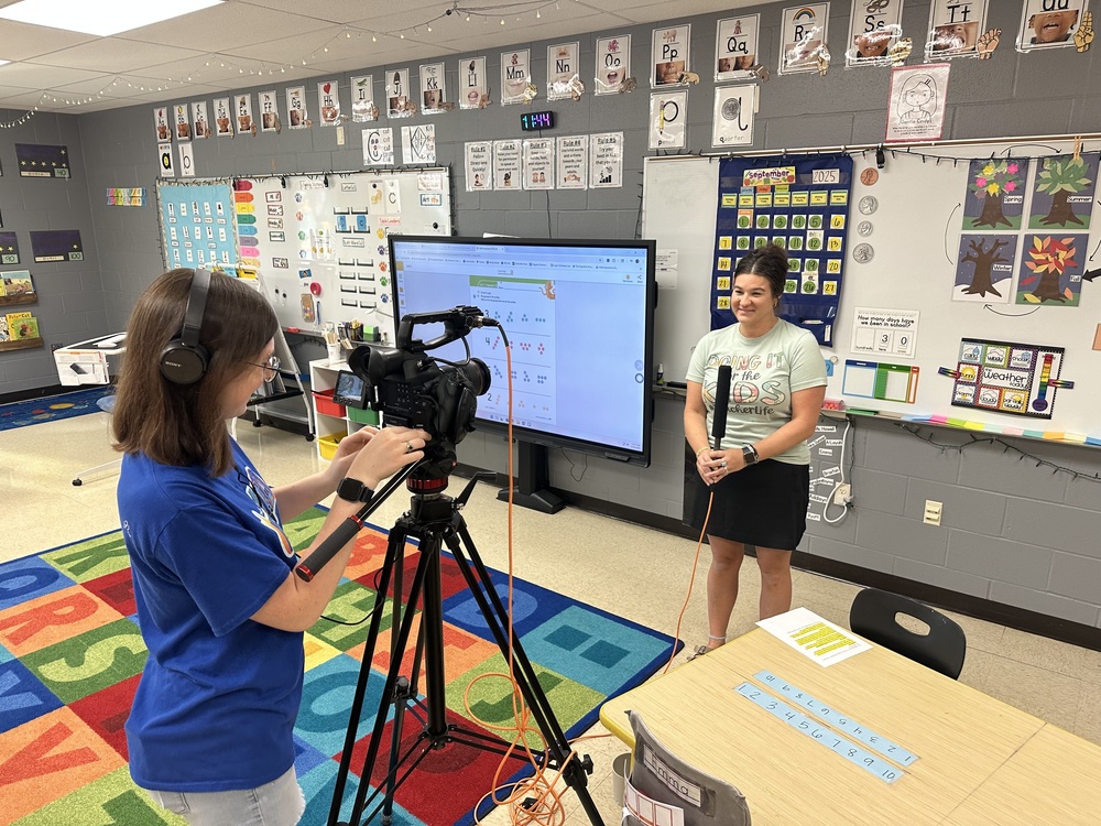 Recording the Fab 3 in a classroom
