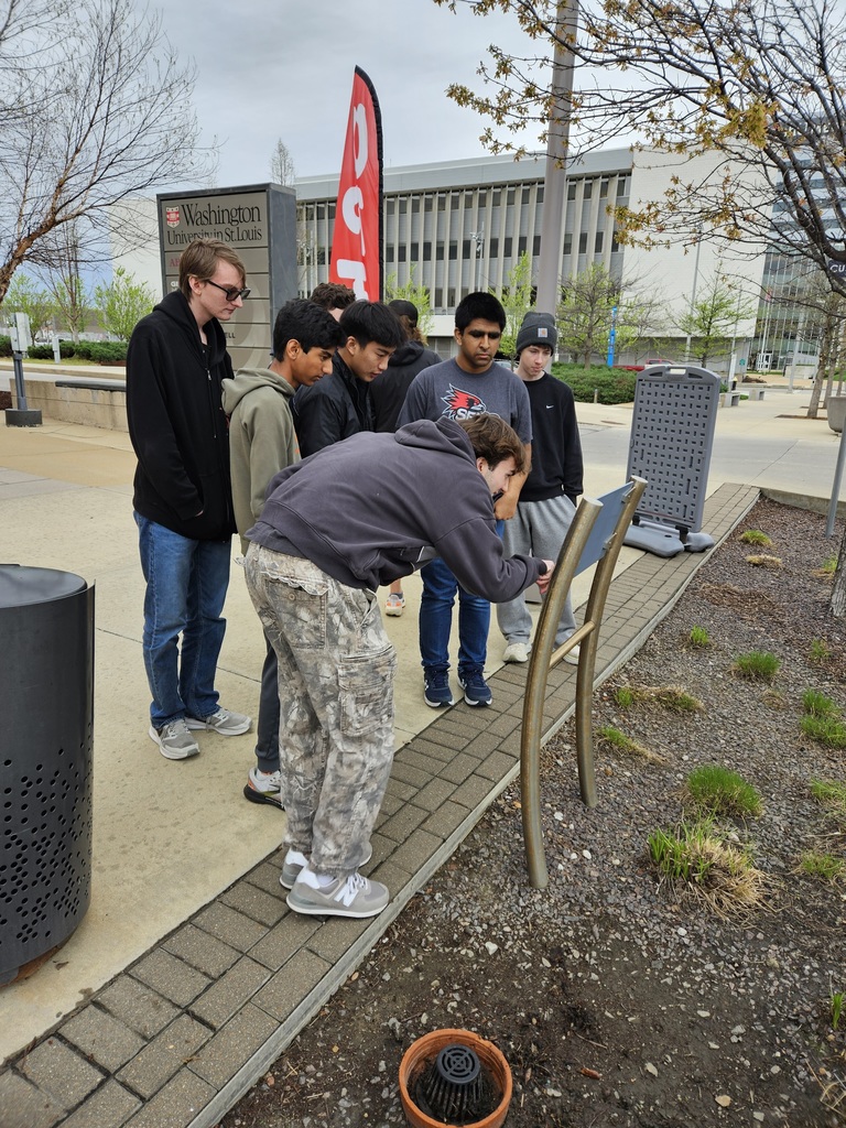Students from AP Human Geography explore in St. Louis