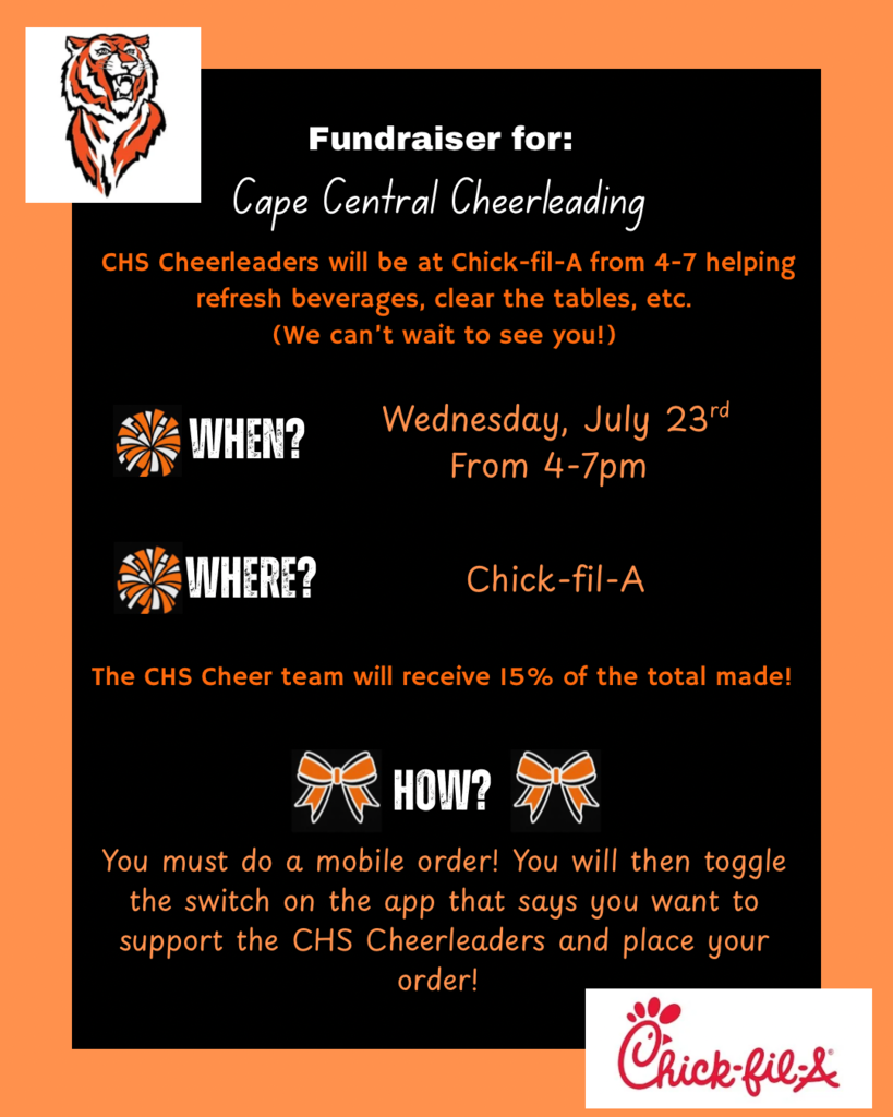 Cheerleader fundraiser
