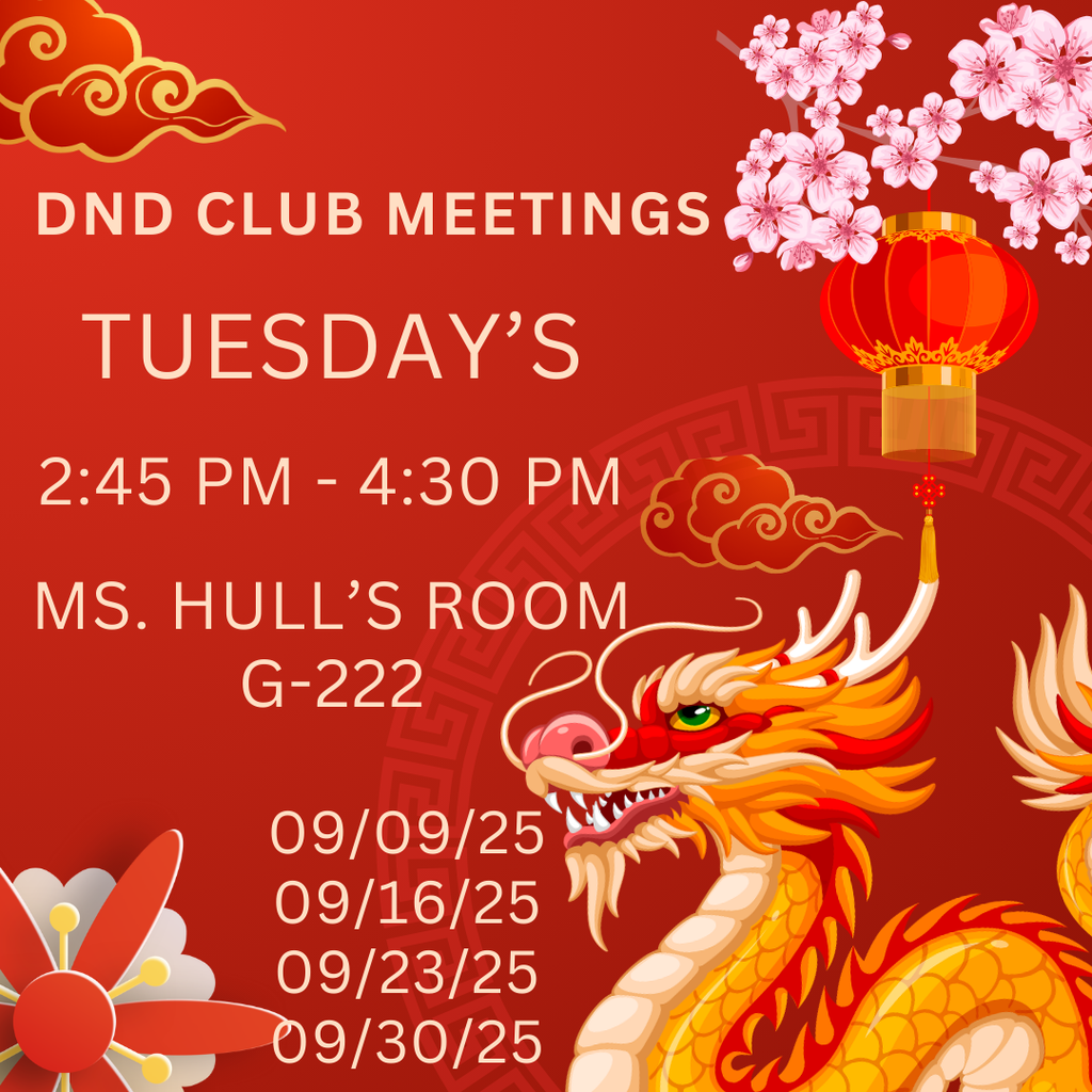 DND meeting schedule