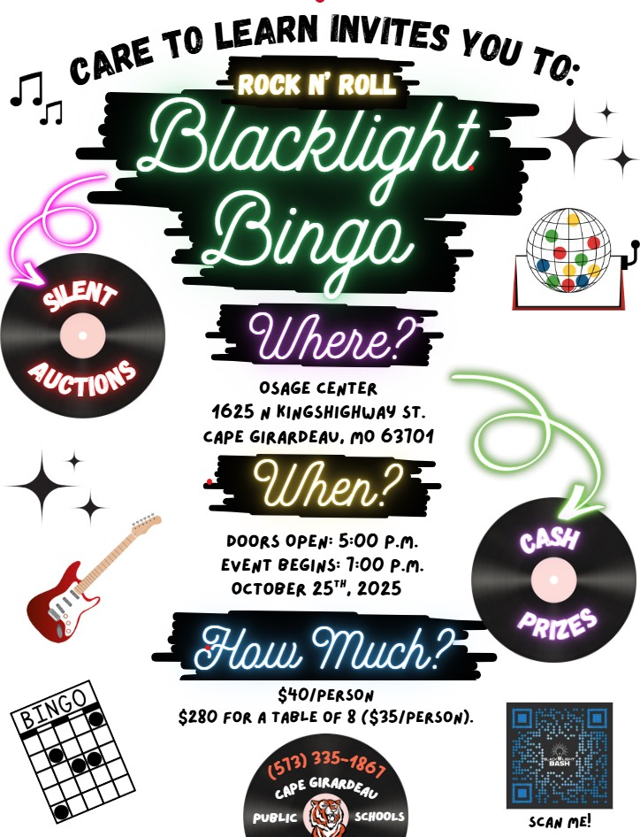 Black Light Bingo