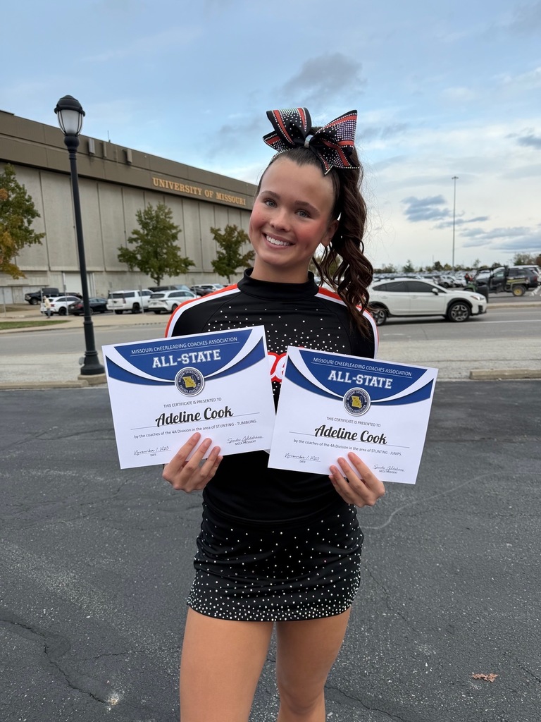 Adeline and her awards