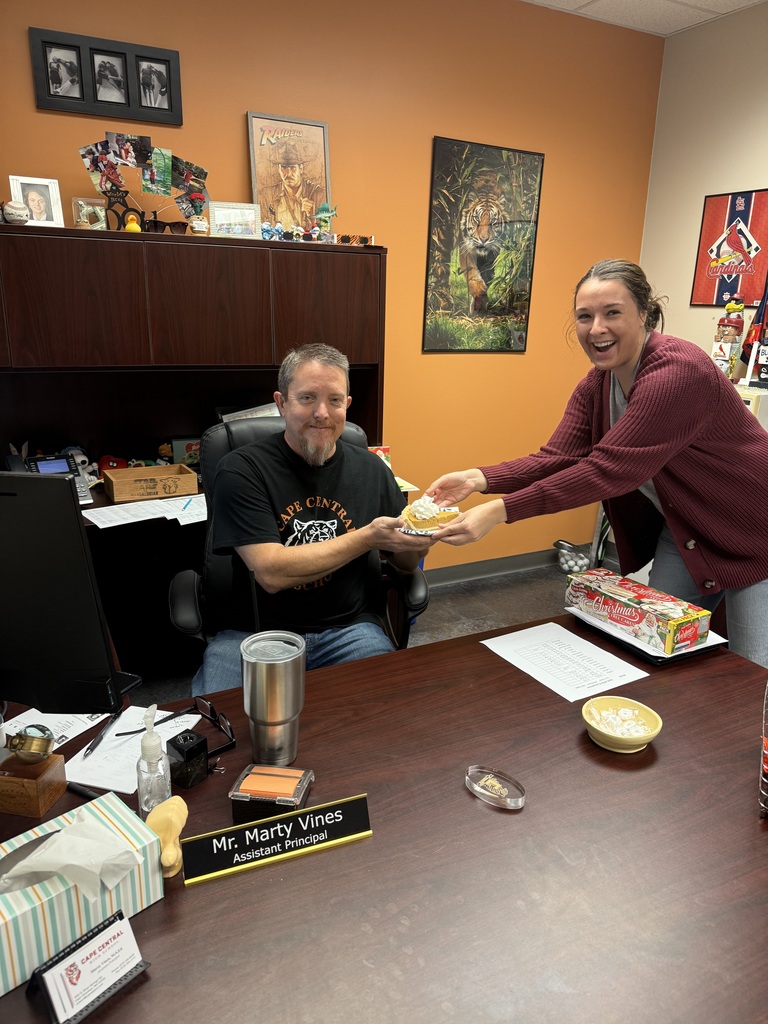 Mr. Vines gets a slice of pie