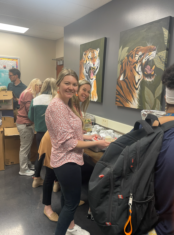 Nothing like a baked potato and salad
