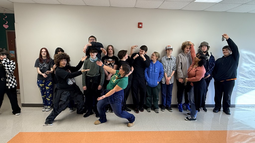 Fun group picture of members