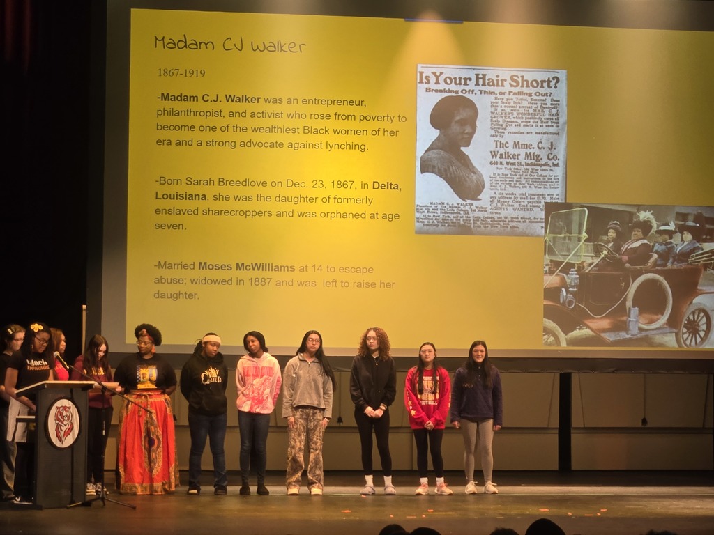 Members of Blush and Brush read about  hairstylist