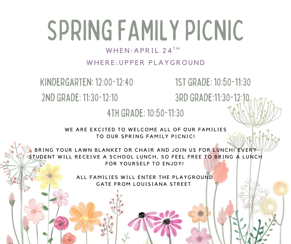 Spring Family Picnic
