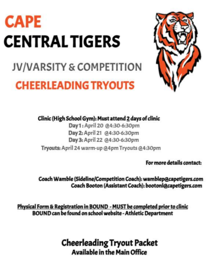 CHS Cheer Tryouts