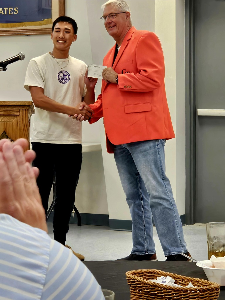 Cape Noon Optimist Scholarship winner