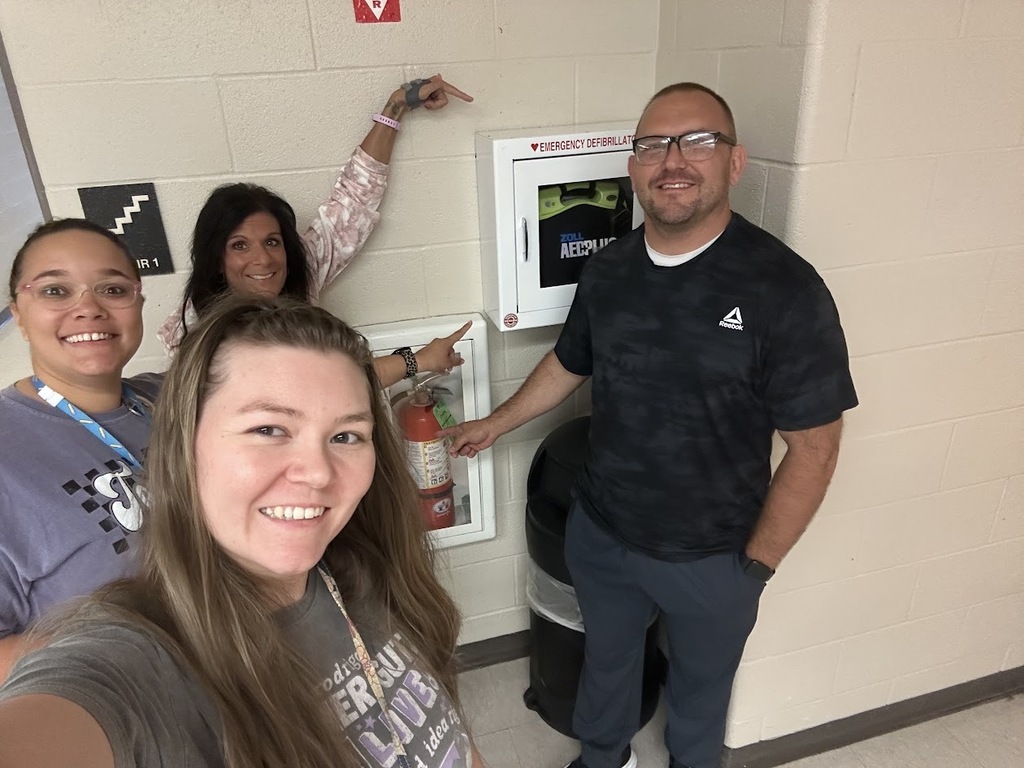 teachers locating ADAs and fire extinguishers 
