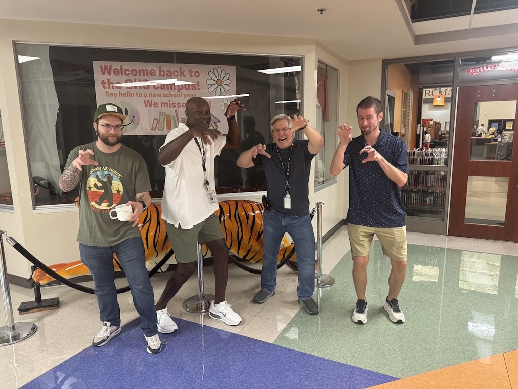 Teachers grow like the tiger mascot