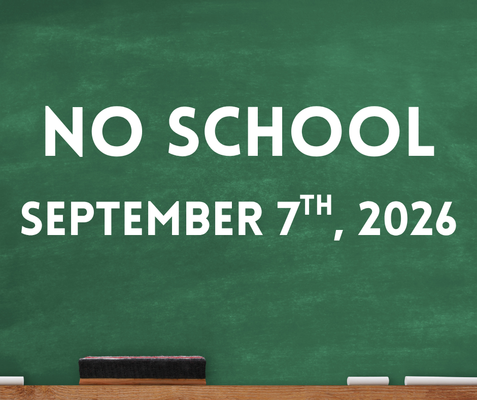 No School 9/7