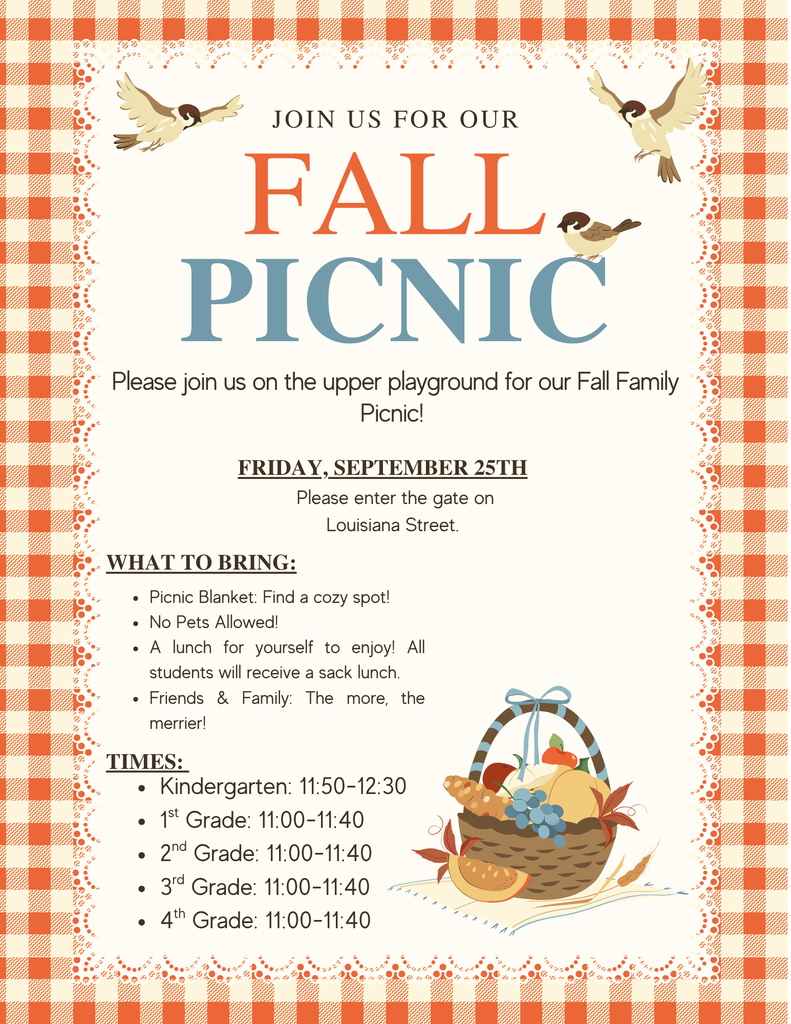 Fall Family Picnic 