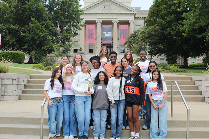 Newspaper and Journalism students