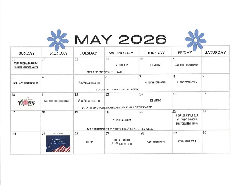 May 2026 Calendar