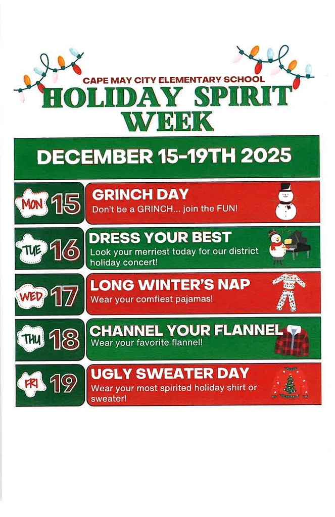 HOLIDAY SPIRIT WEEK 2025