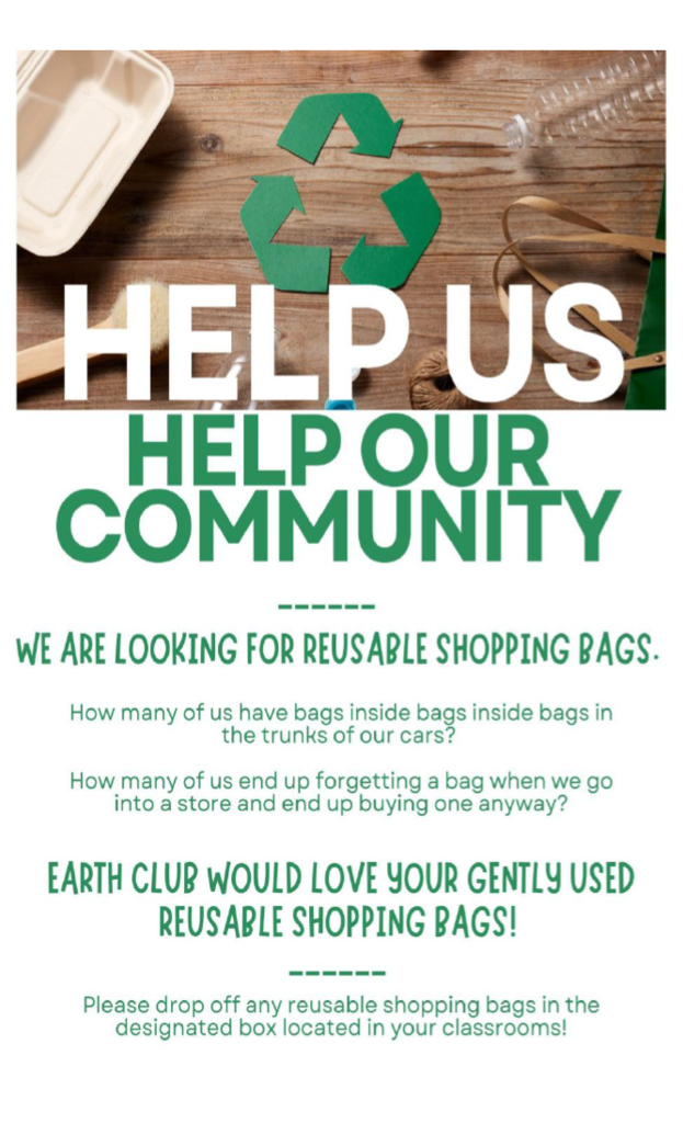 Earth Club - reusable shopping bags