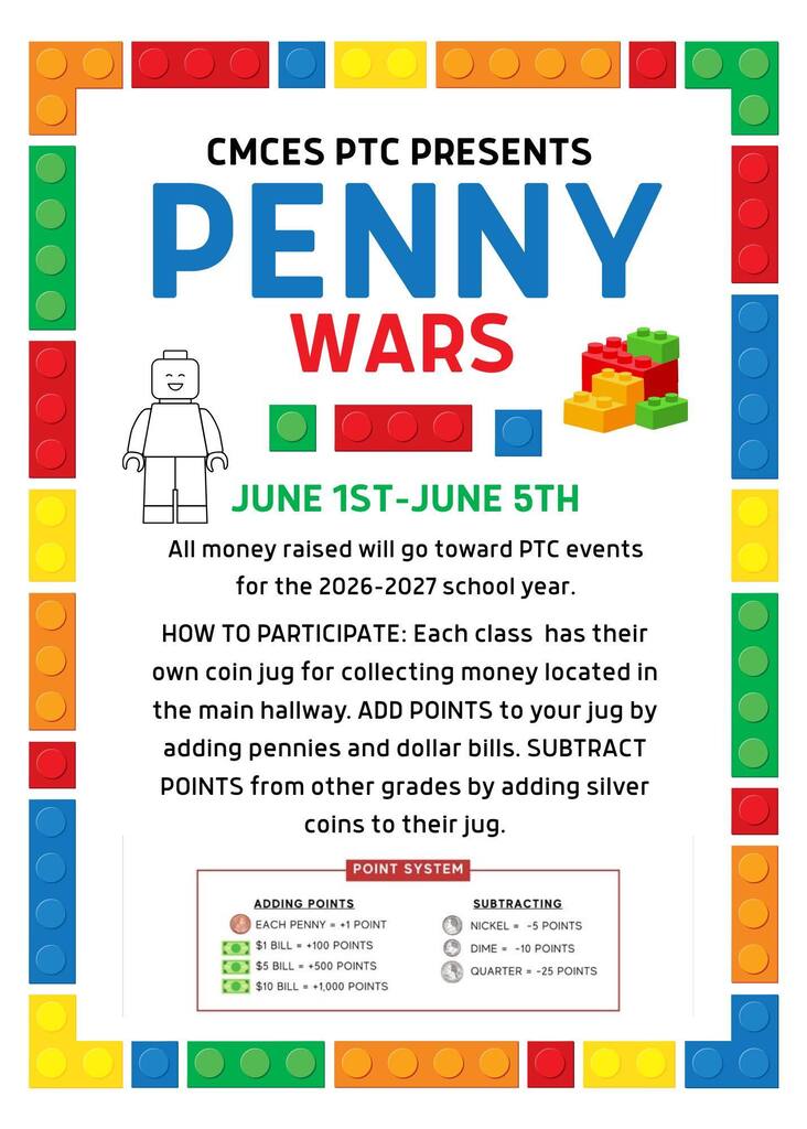 Penny Wars - June 1st through 5th 2026