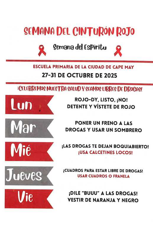 Red Ribbon Week 2025