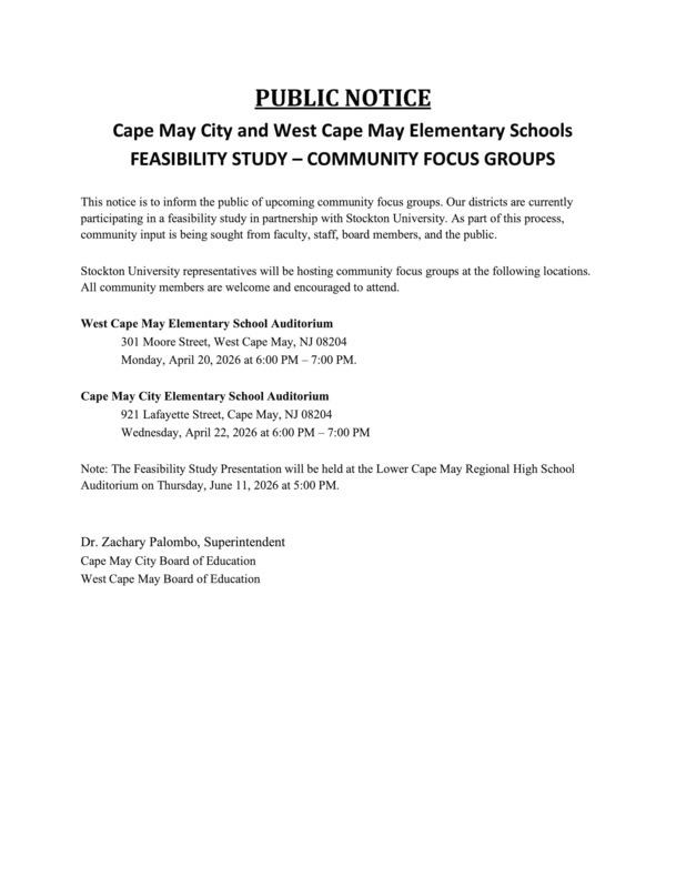 Feasibility Study 2026