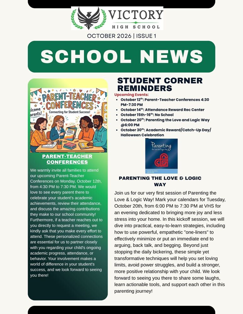 October Newsletter