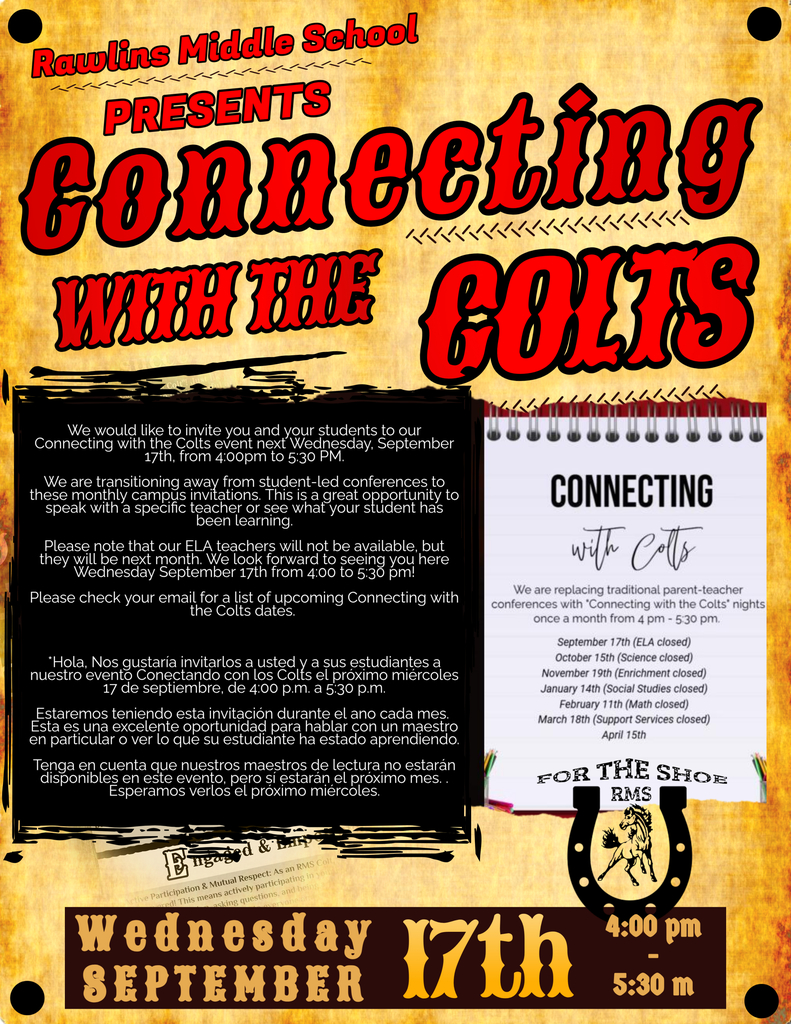 Connecting with the colts