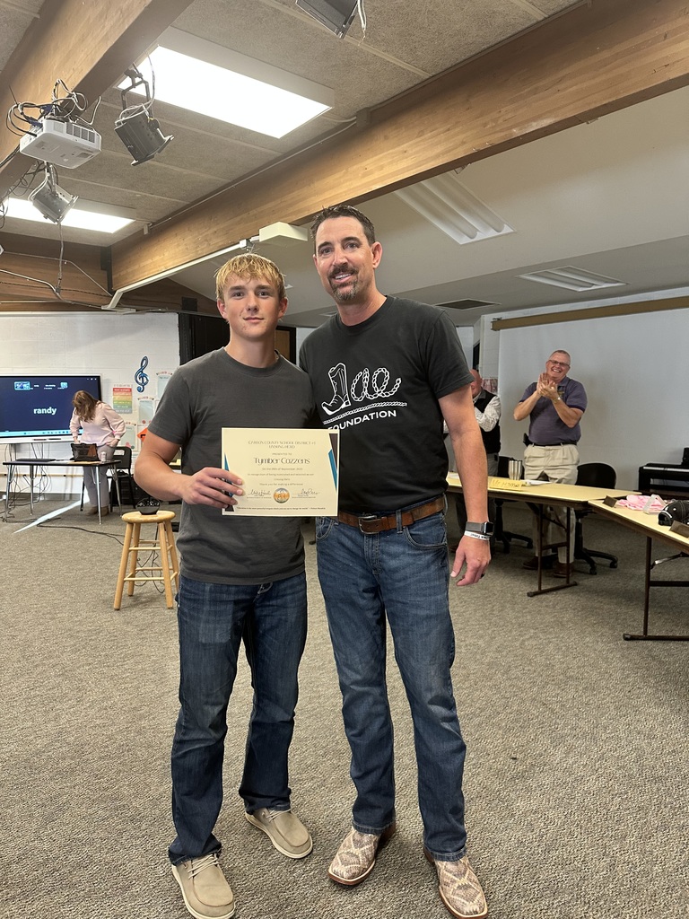 principal and student award