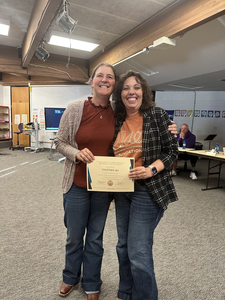 support staff of the month award