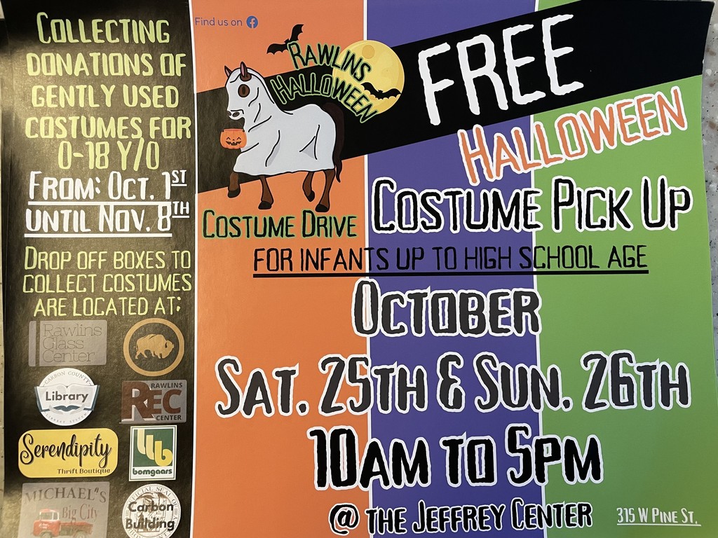 Costume Drive Flyer