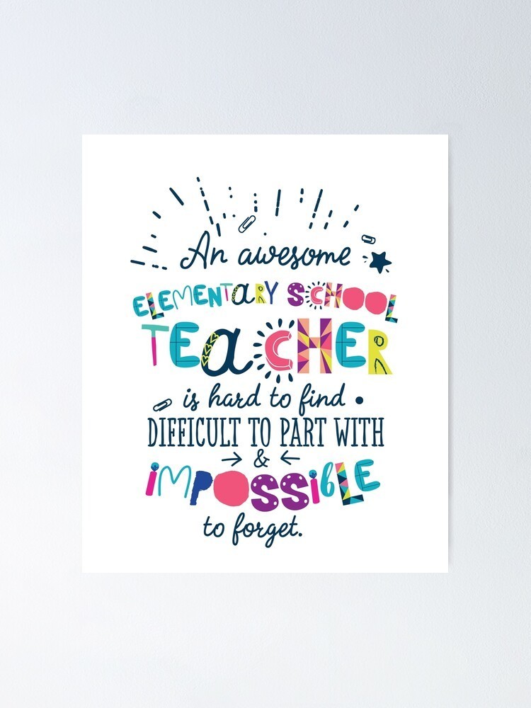 elementary teachers are special