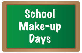 School Make-up Day January 19th