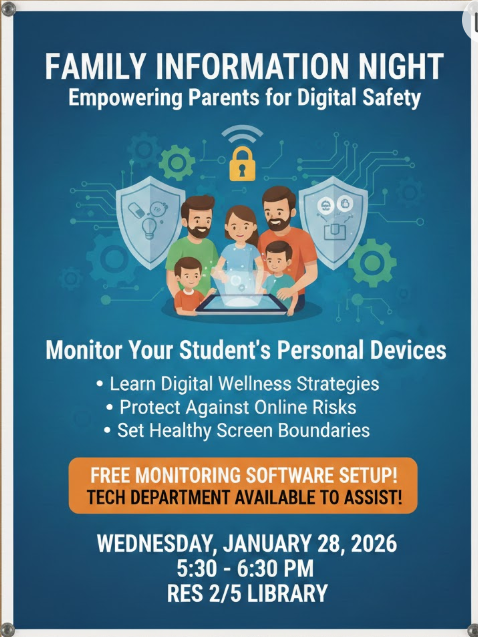 Family Night Flyer English